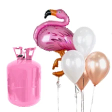 Helium Og Balloner Sæt Flamingo